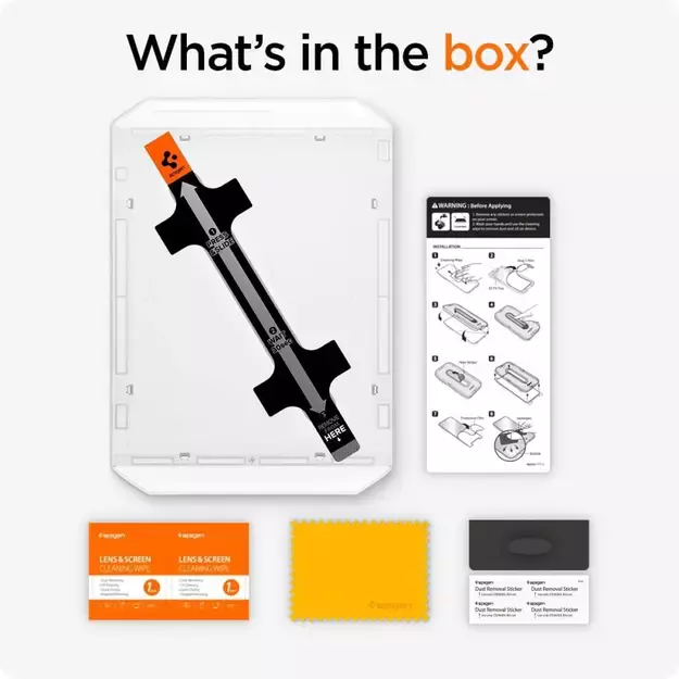 Spigen Glas.tR EZ Fit Tempered Glass for iPad Pro 13' '  2024 3