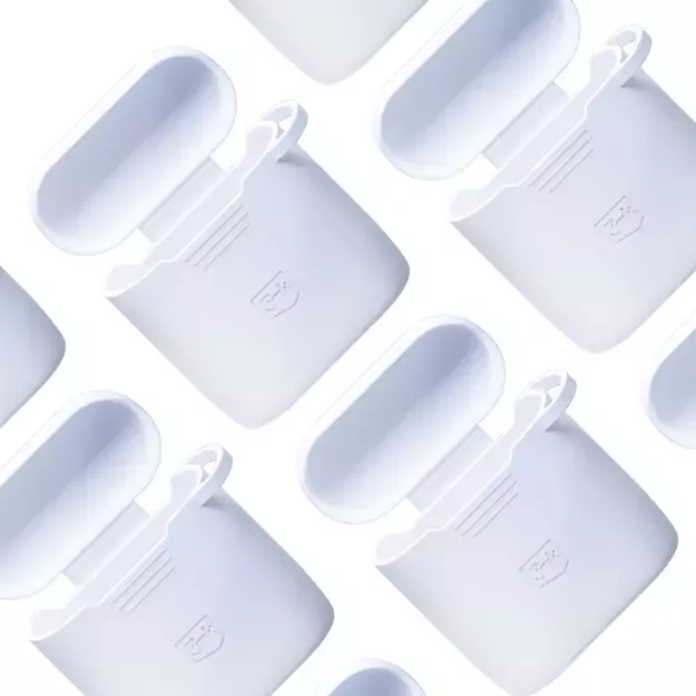 3mk Silicon AirPods Case for AirPods 2 - white 11