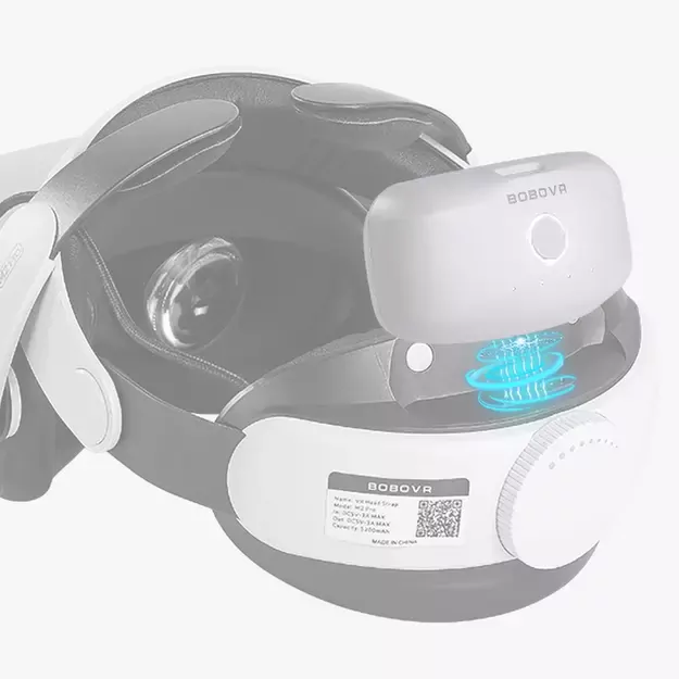 BoboVR B2 external battery for BoboVR M1 / ​​M2 / M3 wristbands 5200mAh - white 15