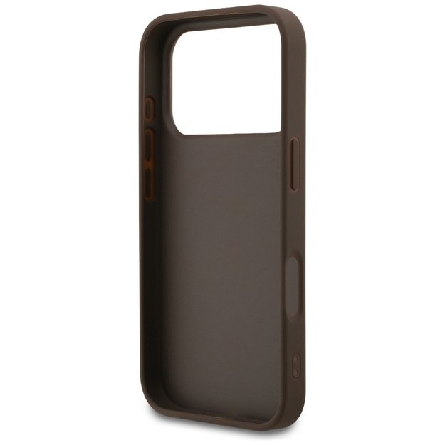 Guess 4G Classic Case for iPhone 17 Pro - Brown 6