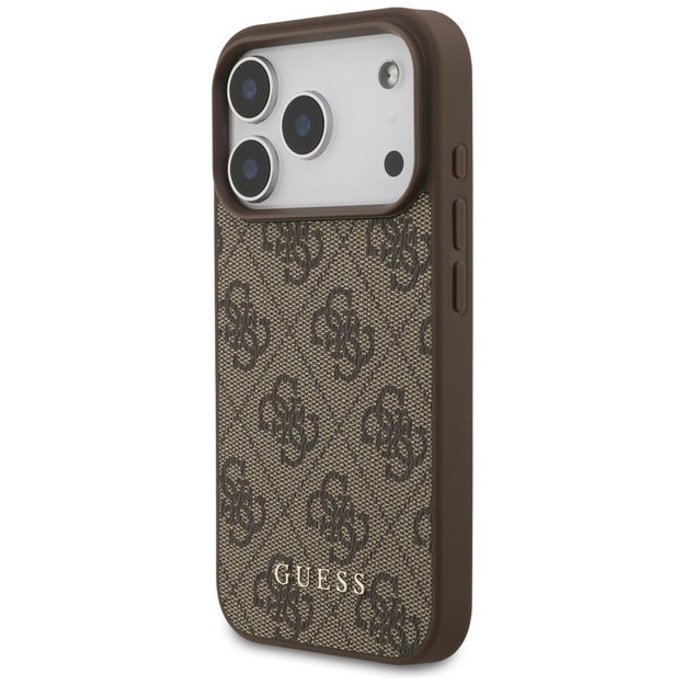 Guess 4G Classic Case for iPhone 17 Pro - Brown 1