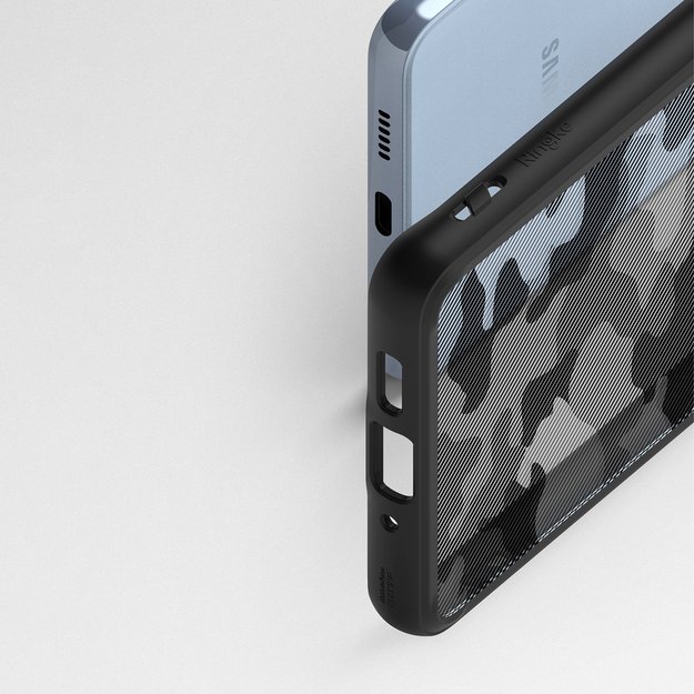 Ringke Fusion Matte tpu case with frame for Samsung Galaxy A73 black 11