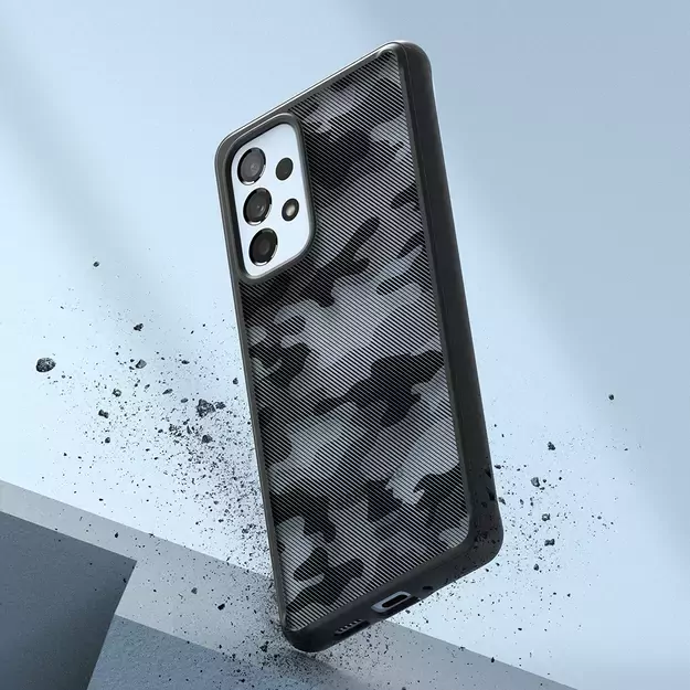 Ringke Fusion Matte tpu case with frame for Samsung Galaxy A73 black 2
