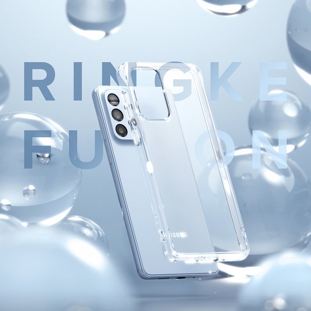 Ringke Fusion Matte tpu case with frame for Samsung Galaxy A73 black 14