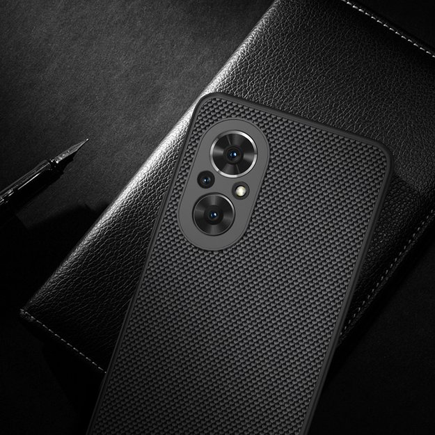 Nillkin Textured Case durable reinforced case with gel frame and nylon back for Honor 50 SE black 25