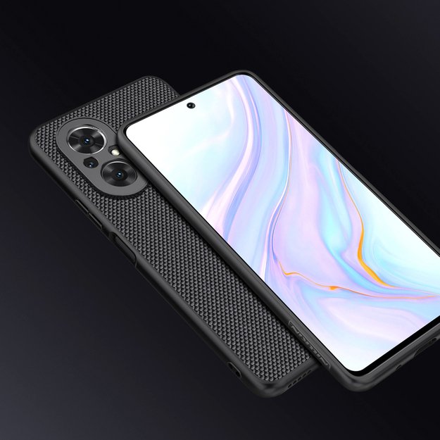 Nillkin Textured Case durable reinforced case with gel frame and nylon back for Honor 50 SE black 26