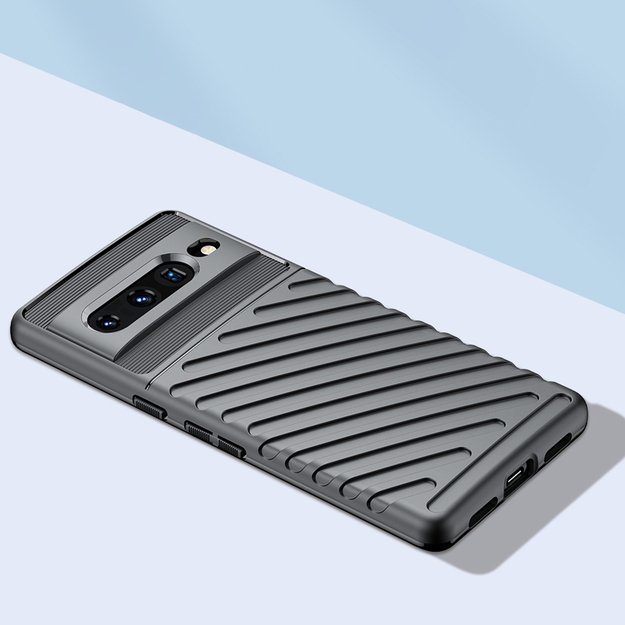 Thunder Case flexible armored cover for Google Pixel 7 Pro black 13