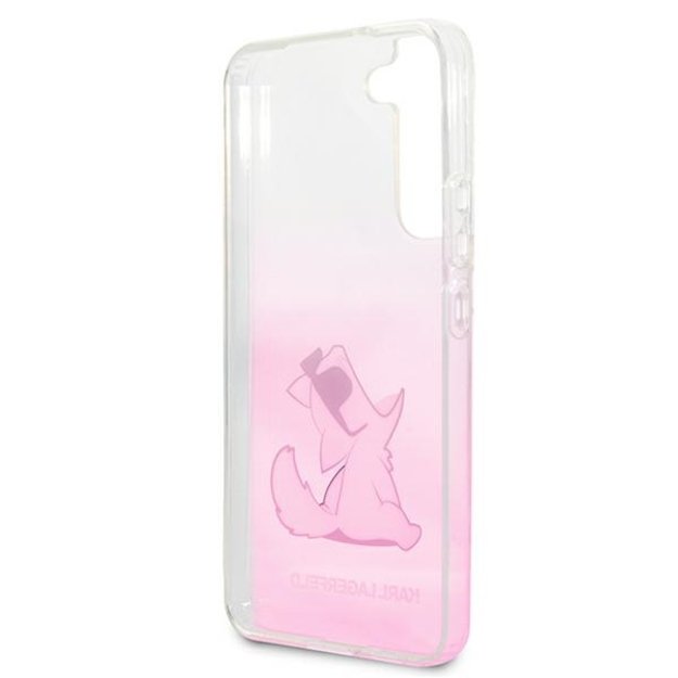 Karl Lagerfeld KLHCS22MCFNRCPI S22+ S906 hardcase różowy/pink Choupette Eat 3
