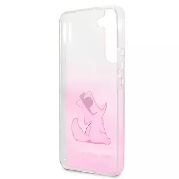 Karl Lagerfeld KLHCS22MCFNRCPI S22+ S906 hardcase różowy/pink Choupette Eat 10