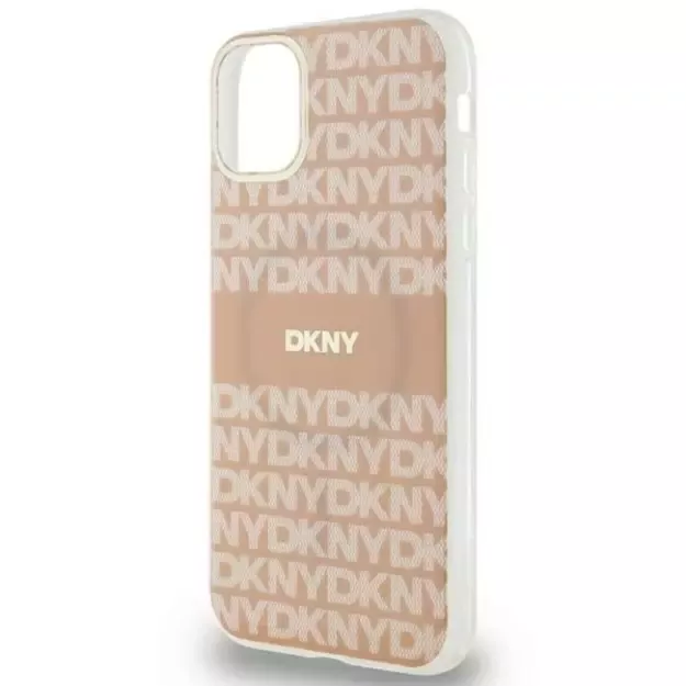 DKNY IML Mono &amp  Stripe MagSafe case for iPhone 11 / Xr - pink 5