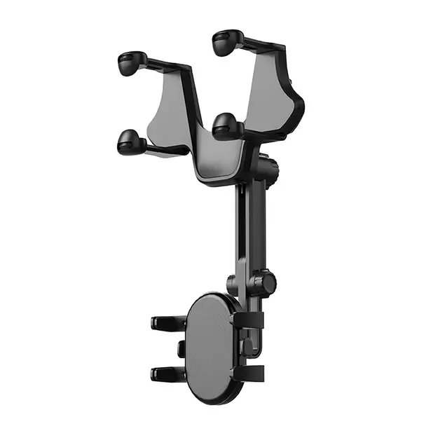 Car Phone Holder for Rearview Mirror - Black 12