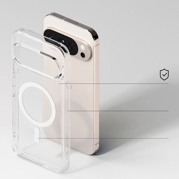 Ringke Fusion MagSafe Case for Google Pixel 10 Pro XL - Clear 3