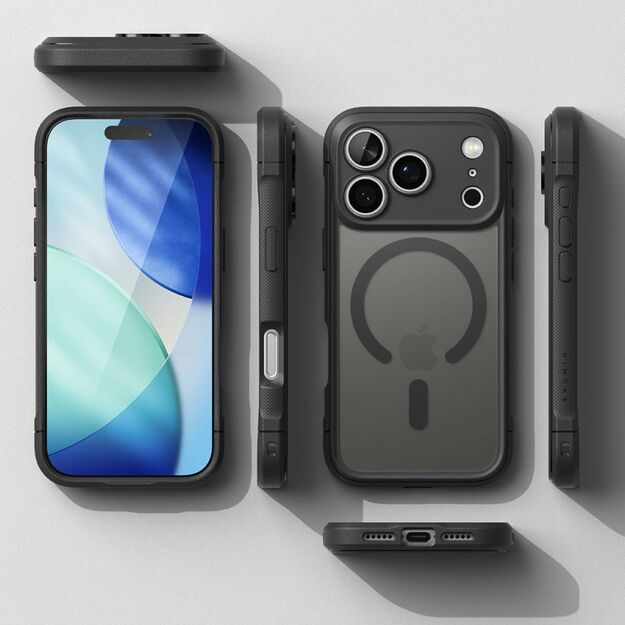 Ringke Fusion Bold Magnetic MagSafe Case for iPhone 17 Pro - Matte Black 4