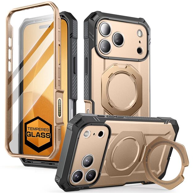 Supcase UB Grip Pro Mag MagSafe Case for iPhone 17 Pro Max - Gold