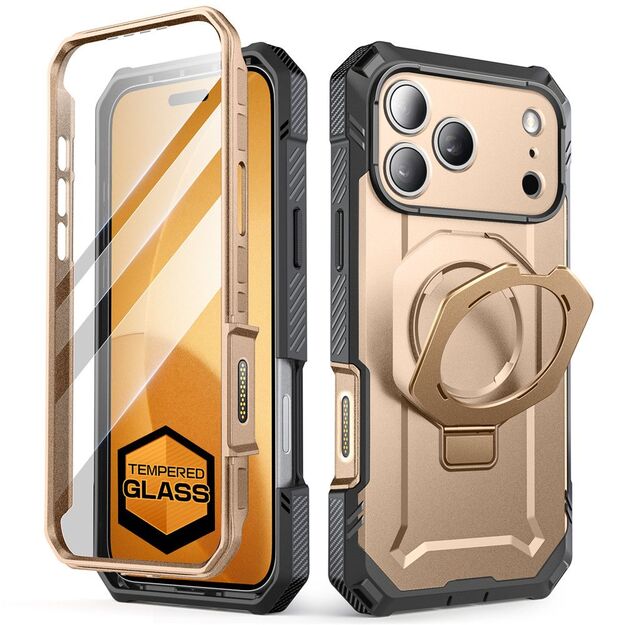 Supcase UB Grip Pro Mag MagSafe Case for iPhone 17 Pro Max - Gold 1