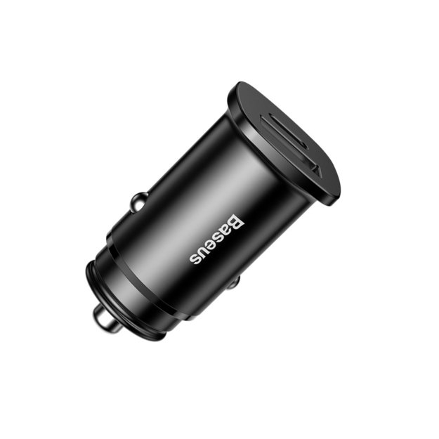 Baseus Square PPS smart car charger with USB Quick Charge 4.0 QC 4.0 and USB-C PD 3.0 SCP ports black (CCALL-AS01) 1