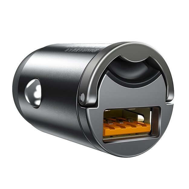 Baseus Tiny Star mini smart USB car charger 30W Quick Charge 3.0 gray (VCHX-A0G) 6