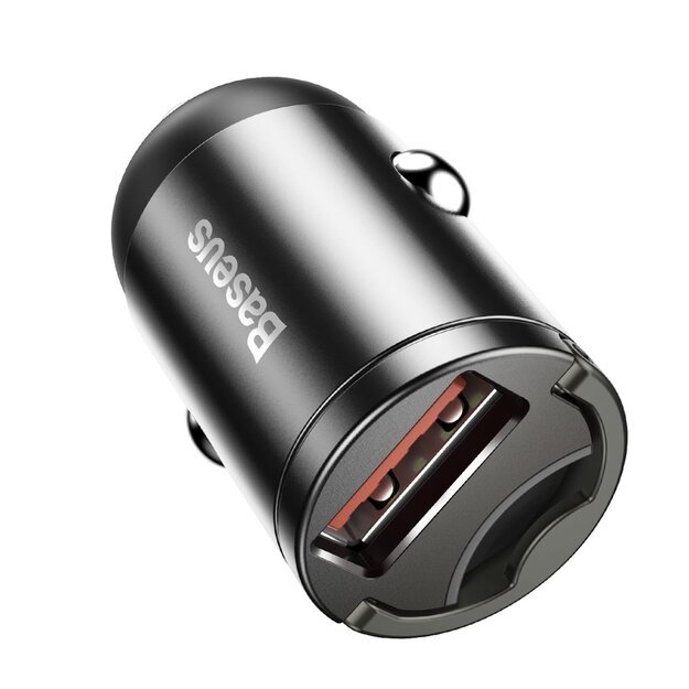 Baseus Tiny Star mini smart USB car charger 30W Quick Charge 3.0 gray (VCHX-A0G) 7