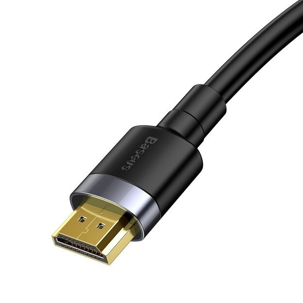 Baseus Cafule HDMI / HDMI 2.0 4K 60 Hz 3D 18 Gbps cable 2 m - black 2