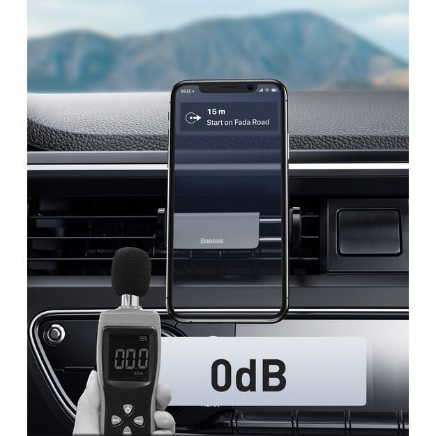 Baseus car phone holder for air vent black (SUGP-01) 16