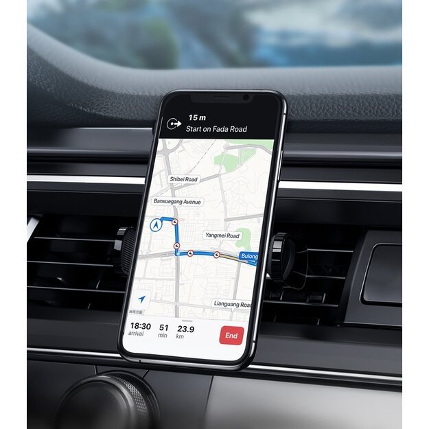 Baseus car phone holder for air vent black (SUGP-01) 18