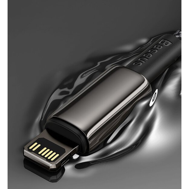 Baseus CATLWJ-A01 Lightning - USB-C PD 20W 480Mb/s 2m cable - black 12