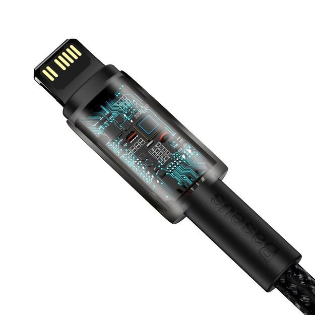 Baseus CATLWJ-A01 Lightning - USB-C PD 20W 480Mb/s 2m cable - black 10