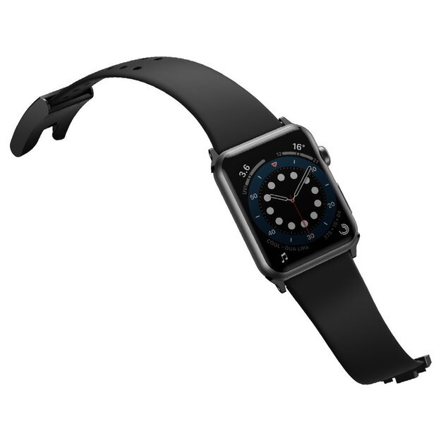 Baseus Slip-Thru strap band bracelet for Apple Watch 3/4/5/6/SE 38mm/40mm black (LBWSE-01) 2