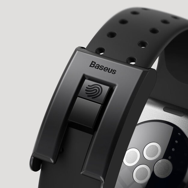 Baseus Slip-Thru strap band bracelet for Apple Watch 3/4/5/6/SE 38mm/40mm black (LBWSE-01) 15
