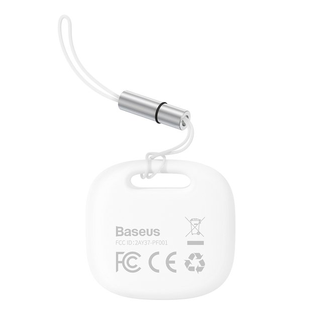 Baseus T2 Pro smart GPS tracker for children s handbag keys white (FMTP000002) 1