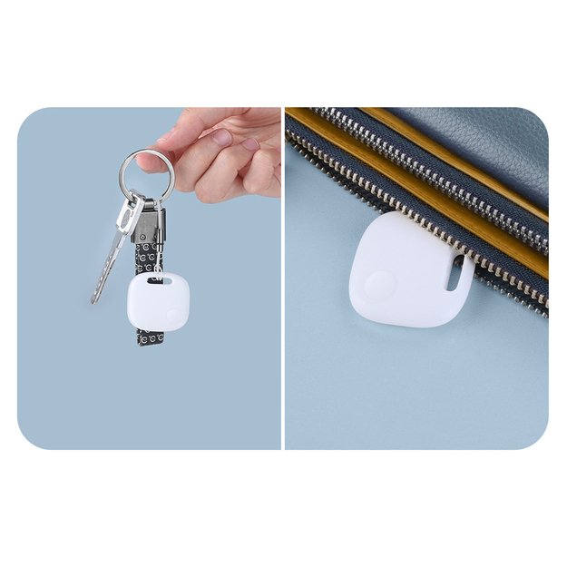 Baseus T2 Pro smart GPS tracker for children s handbag keys white (FMTP000002) 17
