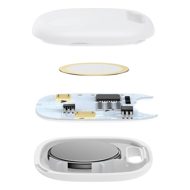 Baseus T2 Pro smart GPS tracker for children s handbag keys white (FMTP000002) 10