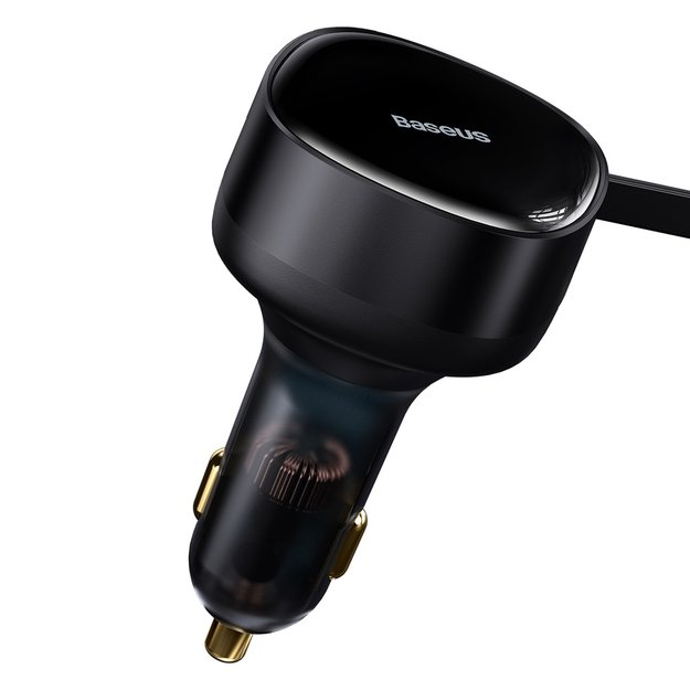 Baseus Enjoyment 2in1 car charger 30W black (CGTX000001) 1