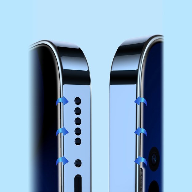 Baseus Full Screen Tempered Glass for iPhone 12 Pro Max with Speaker Cover 0.4mm + Mounting Kit 18