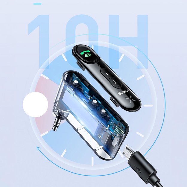 Baseus BSBA-02 (Overseas Edition) Bluetooth AUX transmitter - black 13