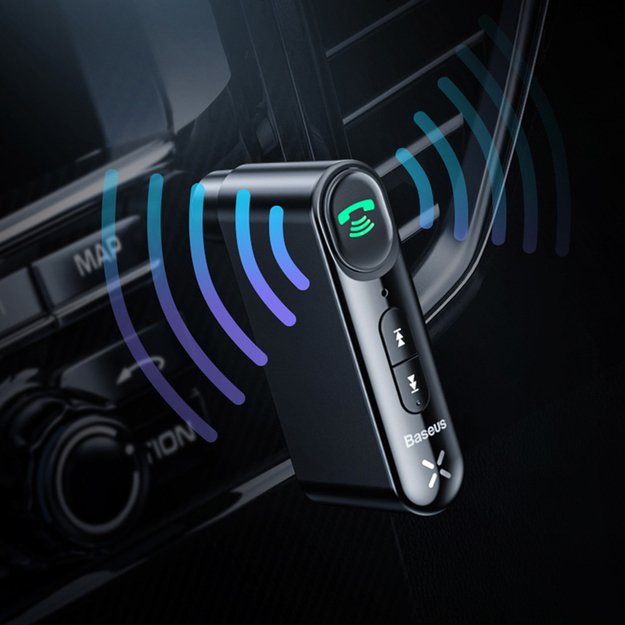 Baseus BSBA-02 (Overseas Edition) Bluetooth AUX transmitter - black 8