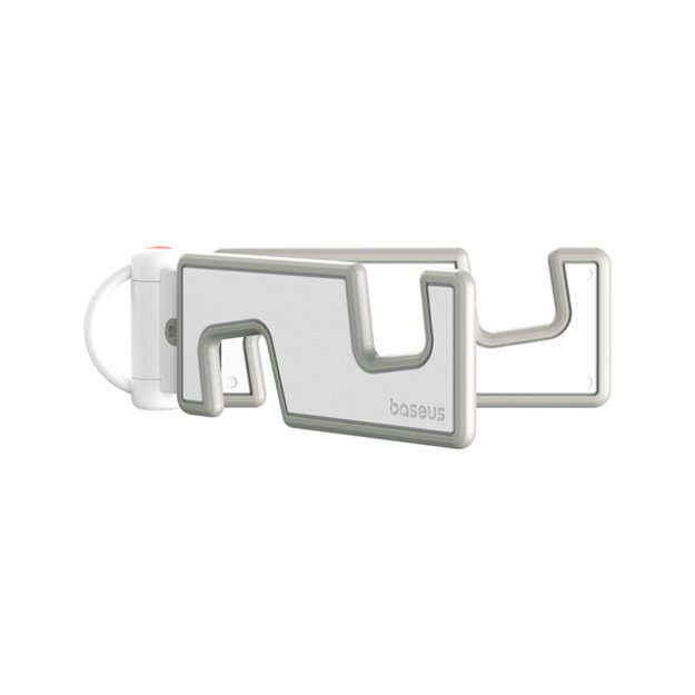 Baseus Portable fold-out phone stand - white 3