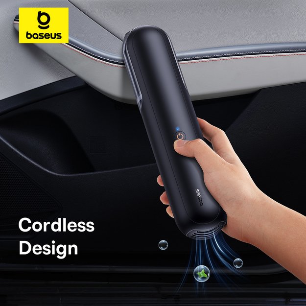 Baseus A0 Pro 4000Pa HEPA wireless car vacuum cleaner - black 14