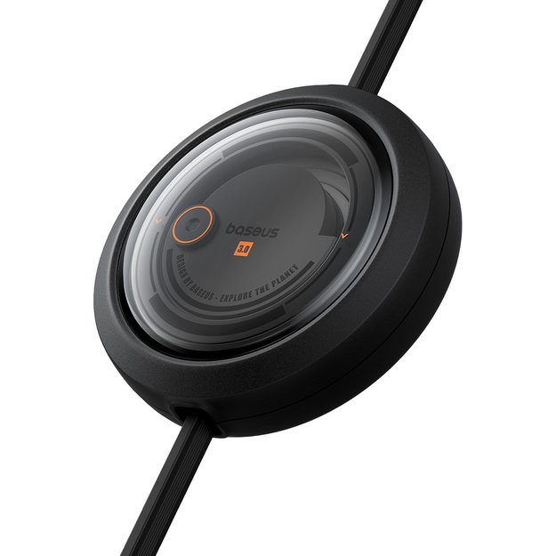 Baseus Free2Draw CB000084 retractable USB-C - Lightning / USB-C / micro USB cable 100W 1.1m - black 1
