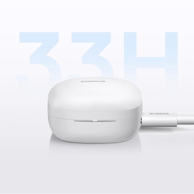 Baseus Bowie E19 TWS In-Ear Wireless Headphones - White 13