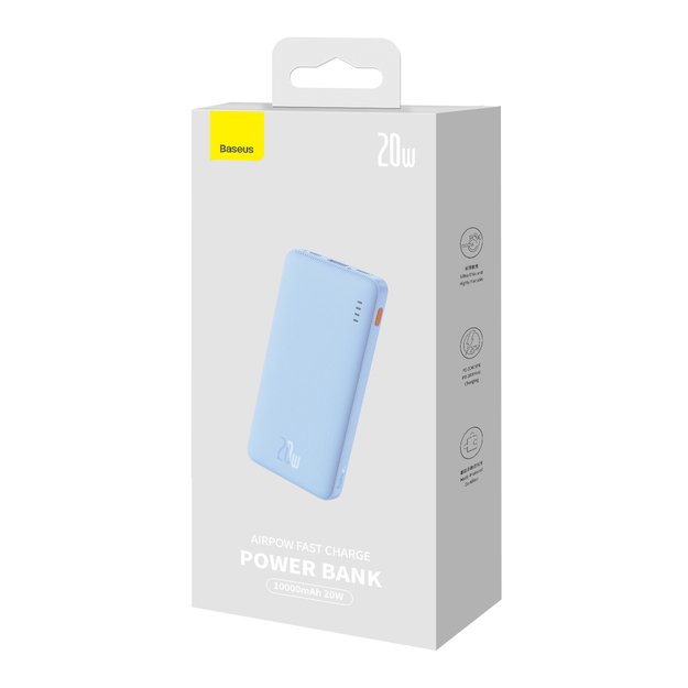 Baseus Airpow 20W 10000mAh Power Bank - Blue 6