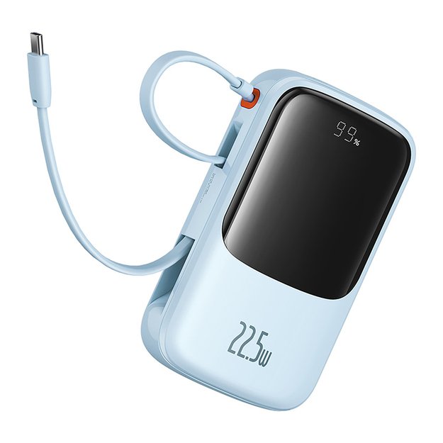 Baseus Qpow Pro+ 22.5W 10000mAh USB-C Power Bank - Blue 4