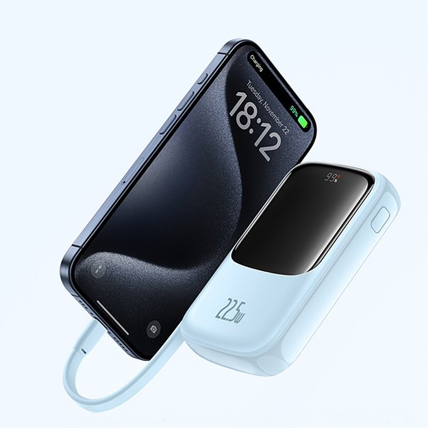 Baseus Qpow Pro+ 22.5W 10000mAh USB-C Power Bank - Blue 8