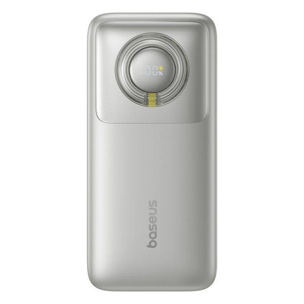 Baseus Free2Pull 20000mAh 65W Power Bank with Retractable USB-C Cable - Gray 1