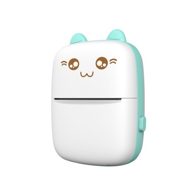 Thermal printer mini cat HURC9 - blue 2