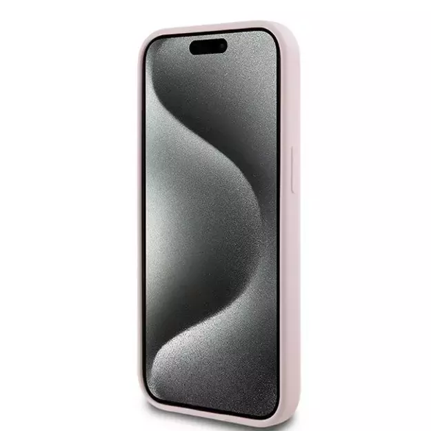 Karl Lagerfeld Silicone Karl&amp Choupette MagSafe case for iPhone 15 / 14 / 13 - pink 4