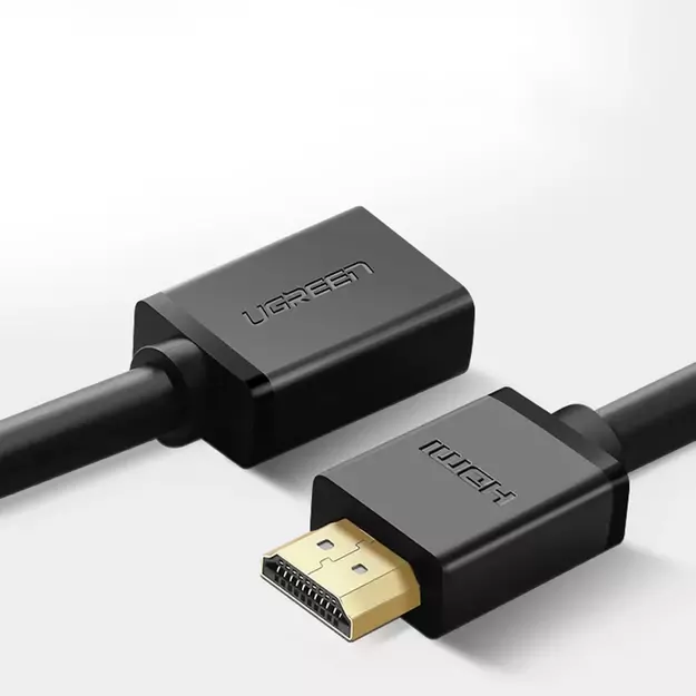 Ugreen HD107 10145 HDMI (Male) - HDMI (Female) 4K Cable 3m - Black 1