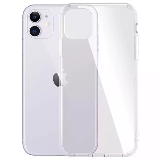 PanzerGlass ClearCase Antibacterial Military Grade Certified Case for iPhone 11 / XR - Transparent 1