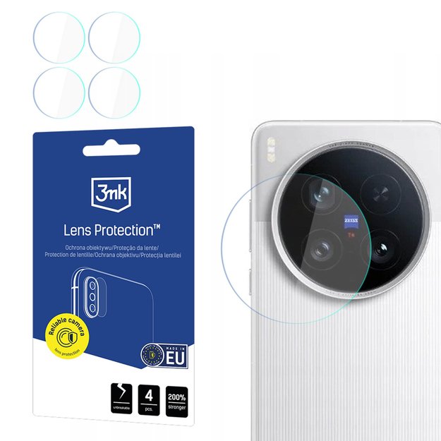 3mk Lens Protection Camera Glass for Vivo X200 Ultra