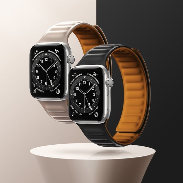 Magnetic Strap Magnetic Strap Bracelet for Apple Watch 42 / 44 mm - Red 10